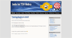 Desktop Screenshot of judoinbebra.de